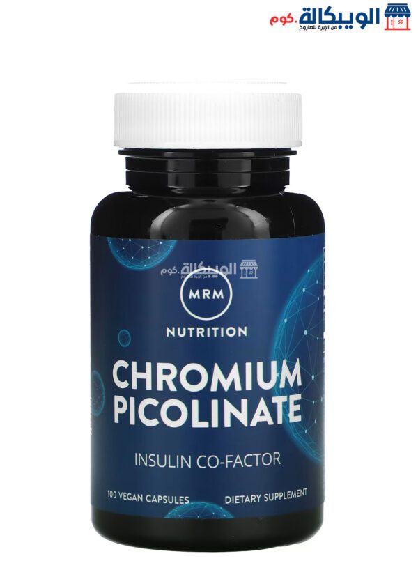 Mrm Nutrition Chromium Picolinate Capsules For Supports Healthy Blood Sugar Levels 100 Vegan Capsules 