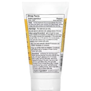 De la cruz sulphur ointment to treat acne - 74 g
