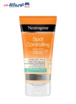 Neutrogena spot controlling facial scrub for spots and pores cleaning