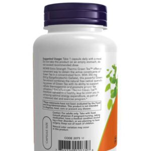 اقراص جرين تى NOW Foods Thermo Green Tea Capsules