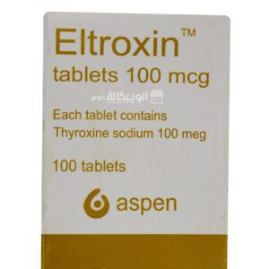 eltroxin 100 mcg tablets for thyroid gland treatment 100 tablets