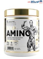 امينو جولد كيفين كبسولات GOLD AMINO KEVIN LEVRO 12G AMINO ACIDS عدد الكبسولات 350 كبسولة