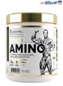 امينو جولد كيفين كبسولات Gold Amino Kevin Levro 12G Amino Acids عدد الكبسولات 350 كبسولة