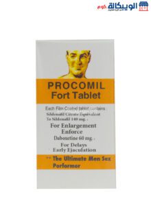 Procomil Fort Tablet For Premature Ejaculation For Men 10 Tablets