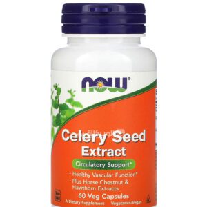 كبسولات celery seed now foods