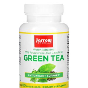 Jarrow Formulas Green Tea for  support cardiovascular and immune health 500 mg 100 Veggie Caps