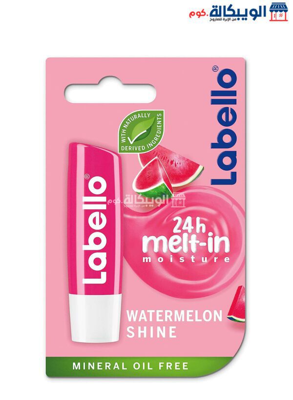 Labello Lip Balm Watermelon Shine For Moisturized And Shiny Lips