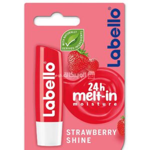 مرطب الشفايف لابيلو labello lip balm strawberry shine