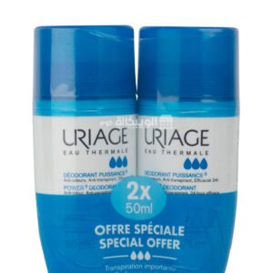 مزيل العرق يورياج باور 3 uriage power 3 deodorant 2 x 50ml