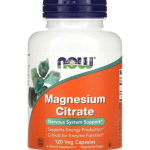 مغنيسيوم ستريت 400 NOW Foods Magnesium Citrate