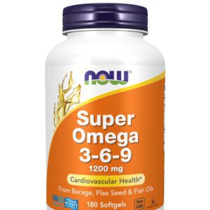 ناو فودز حبوب اوميغا 3 6 9 NOW Foods Super Omega 3-6-9