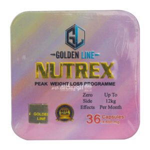 نيوتريكس جولدن لاين من هيربال جلوب لإنقاص الوزن 36 كبسولة معدن - Nutrex golden line 
