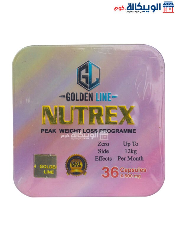 Herbal Way Golden Line Nutrex Pills For Weight Loss 36 Mineral Pills