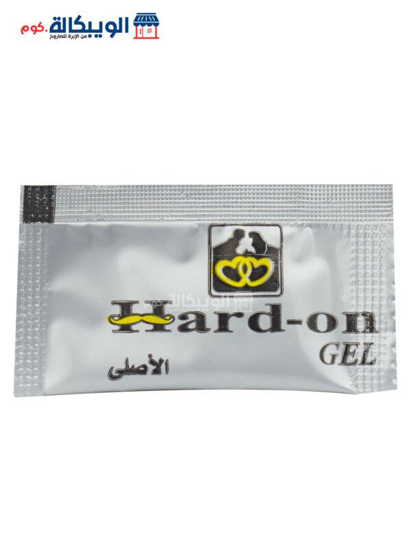 هارد اون جل لتأخير القذف للرجال 5 أكياس - Hard On Gel Delay Gel For Men