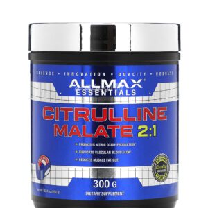 ALLMAX Citrulline Malate to support general body health 2:1 10.58 oz (300 g) 