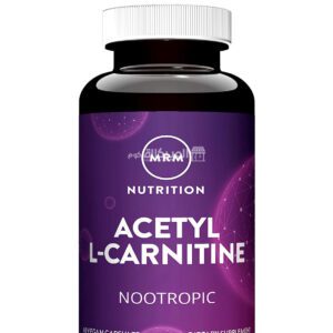 اقراص ال كارنيتين أسيتيل من ام ار ام نيوترشن لدعم اللياقة البدنية 60 كبسولة نباتية - MRM Nutrition Acetyl L-Carnitine 60 Vegan Capsules