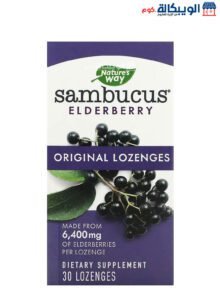 Nature'S Way Sambucus Elderberry Original Lozenges For Support Immune Health 30 Lozenges 