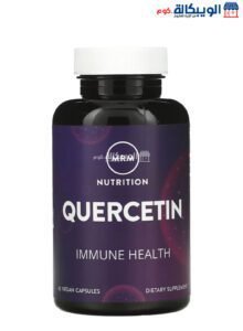 دواء كيرسيتين لتقوية المناعة من Mrm Nutrition عدد 60 كبسولة نباتية - Mrm Nutrition Quercetin 60 Vegan Capsules