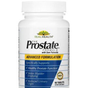 Real Health Prostate Formula Saw Palmetto capsules for promote healthy prostate function 90 capsules