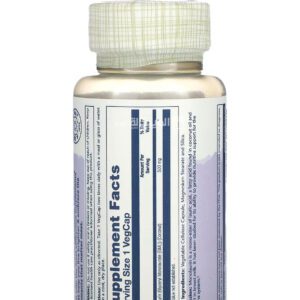 Solaray Monolaurin capsules for support immune health 500 mg 60 Veg capsules