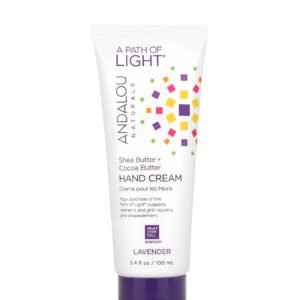 Andalou Naturals A Path of Light hand dry cream