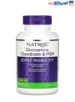 Natrol Glucosamine Chondroitin & MSM capsules for support joint and muscles health 150 capsules