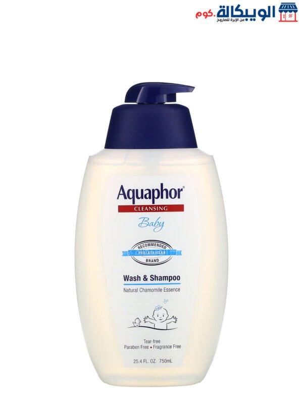 Aquaphor Wash And Shampoo Baby Fragrance Free (750 Ml)