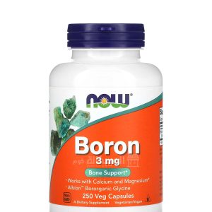 NOW Foods Boron 3 mg supplement