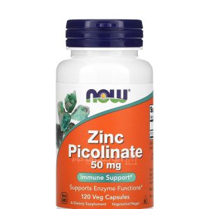 NOW Zinc Picolinate Capsules for support immune health
