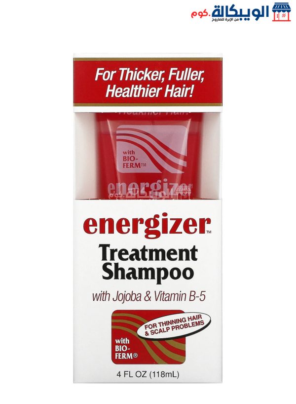 هوب لابس شامبو علاجي للشعر منشط بالجوجوبا وفيتامين ب-5 (118 مل) Hobe Labs Energizer Treatment Shampoo With Jojoba &Amp; Vitamin B-5