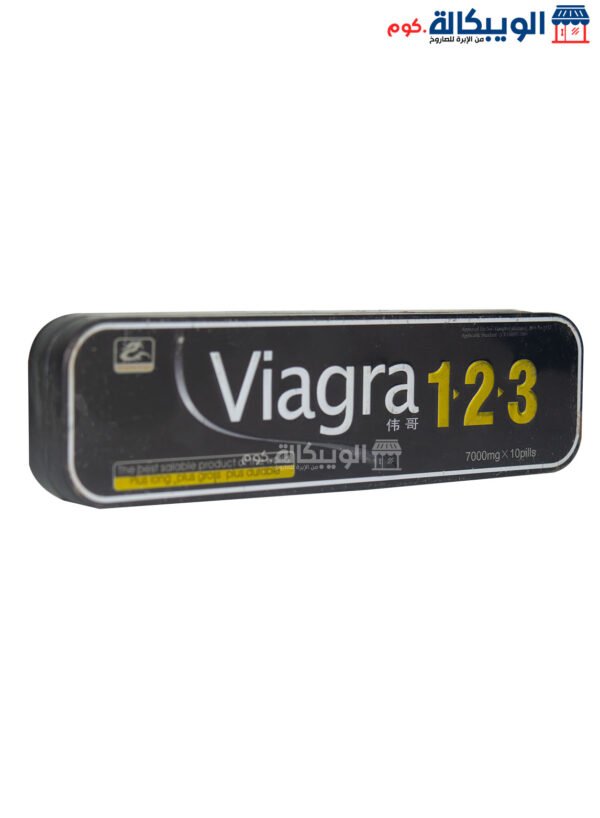 حبوب فياجرا 123 مسطرة للرجال 10 اقراص Viagra 123