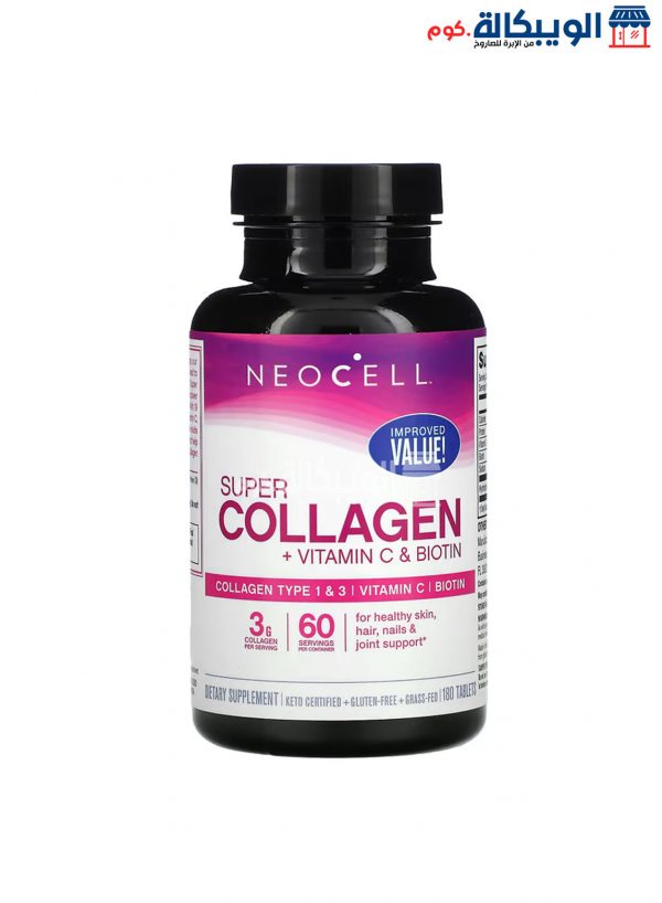 Super Collagen + Vitamin C &Amp; Biotin Tablets
