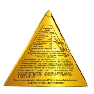 حبوب هارفا جولد مثلث كرتون لفقد الوزن الزائد وسد الشهية 30 كبسولة - Harva Gold Capsules 30 Cap حبوب هارفا جولد مثلث كرتون لفقد الوزن الزائد وسد الشهية 30 كبسولة - Harva Gold Capsules 30 Cap