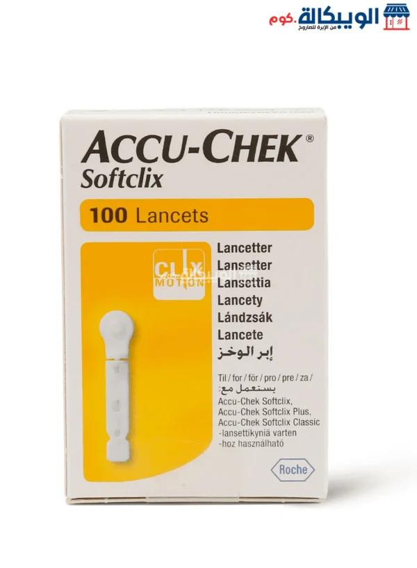 Accu Chek Softclix Lancets To Measure Blood Glucose 100 Lancets