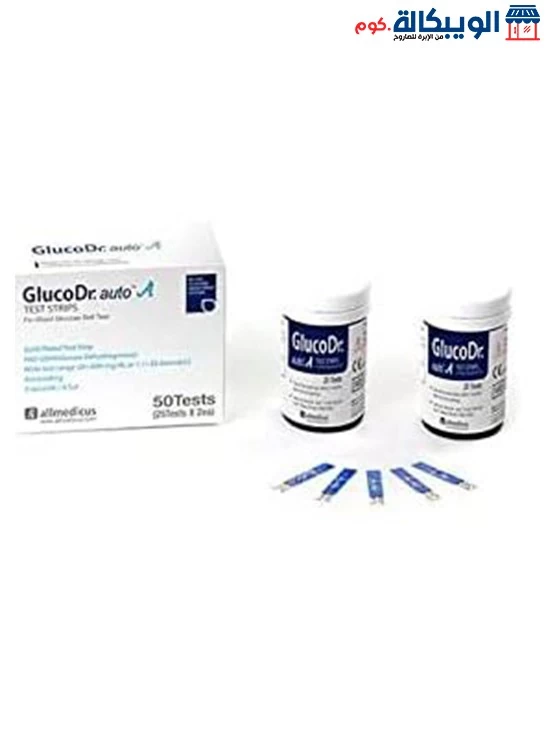 جهاز تحليل السكر جهاز جلوكو دكتور أوتو كوري + 25 شريط Gluco Dr.auto