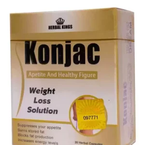 Konjac Weight Loss Solution Herbal King 30 Herbal Capsules