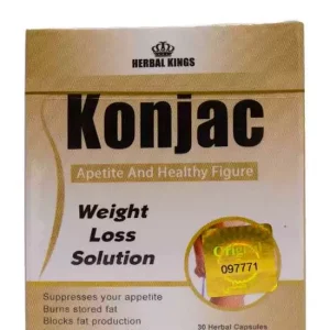 Konjac Weight Loss Solution Herbal King 30 Herbal Capsules