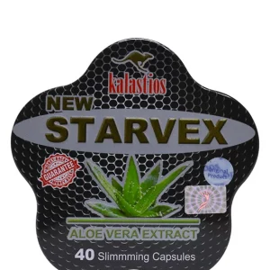 Starvex Slimming Capsules Aloe Vera Extract 40 Caps