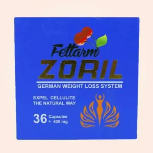 Zoril Capsules German Weight Loss System 36 Caps