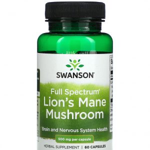 Lion's mane mushroom capsules
