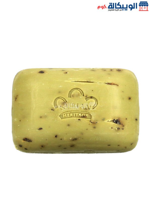Nubian Heritage, Olive Oil &Amp; Green Tea Bar Soap To Remove Dead Skin Cells (142 G) - Image 3