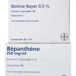 Biotin and Bepanthen Injections