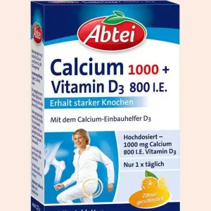 Calcium and Vitamin D Supplement