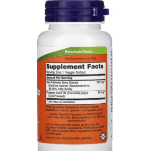 NOW Foods Saw Palmetto Extract