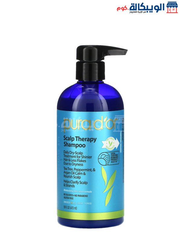 Pura D’or, Scalp Therapy Shampoo To Treat Scalp Problems 473 Ml