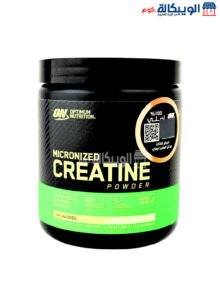 مسحوق الكرياتين دقيق الجزيئات لتقوية صحة الرياضيين – Optimum Nutrition Micronized Creatine Powder Unflavored 300G مسحوق الكرياتين