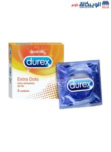 Durex Extra Dots 3-Pcs Condoms