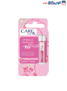 ليب بالم كير اند مور – Care&Amp;More Lip Balm Rose 4Gm ليب بالم كير اند مور