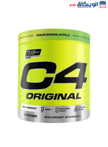 C4 مكمل طاقة ما قبل التمرين Cellucor C4 Original Preworkout 30 Serving, Sour Green Apple C4 مكمل طاقة ما قبل التمرين Cellucor C4 Original Preworkout 30 Serving, Sour Green Apple