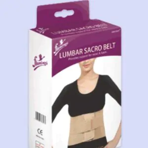 حزام الظهر | حزام الفقرات القطنية | Flamingo Lumbar Belt مصنوع من شريحة تقويم العظام عالية المسامية وفائقة القوة.يحتوي على مطاط مقاوم للحرارة.يتميز بدرجة